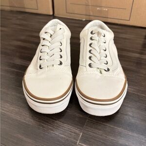 Vans Old Skool Cream Women's Sneakers